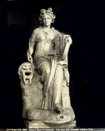Brogi, Carlo (1850-1925) - n. 8318 - Roma - Vaticano - Museo Pio Clementino - Talia, musa della Concordia, trovata a Tivoli.jpg