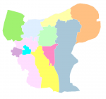 Aleppo blank districts 2009.png